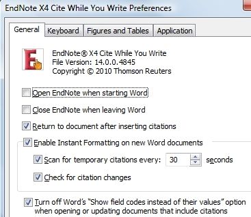 Formattare un dattiloscritto: CWYW cite while you write